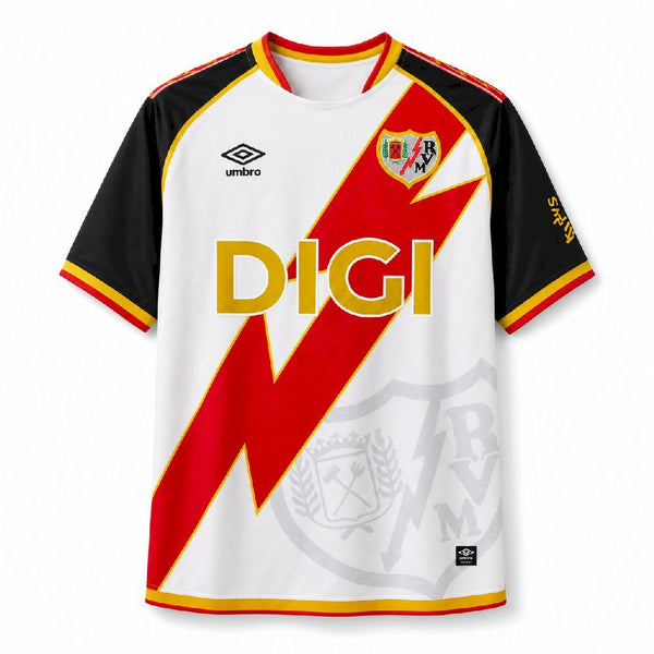 Rayo Vallecano Home Shirt 2026/27