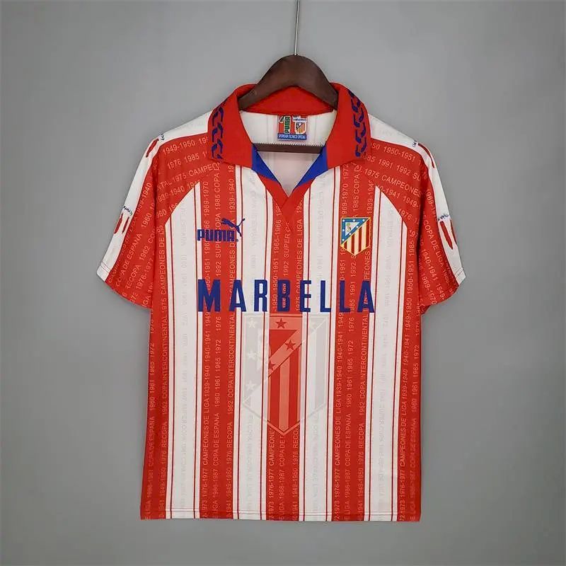 Retro Atletico Madrid Home Shirt 1995/96
