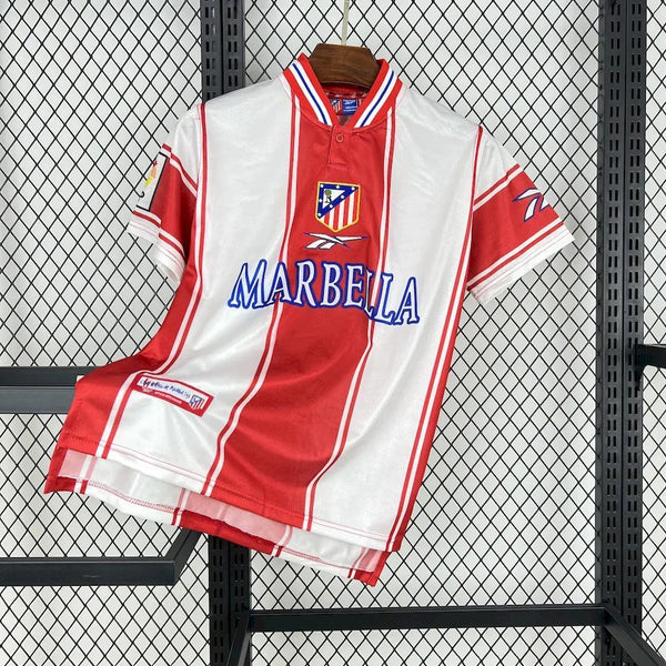 Retro Atletico Madrid Home Shirt 1999/00