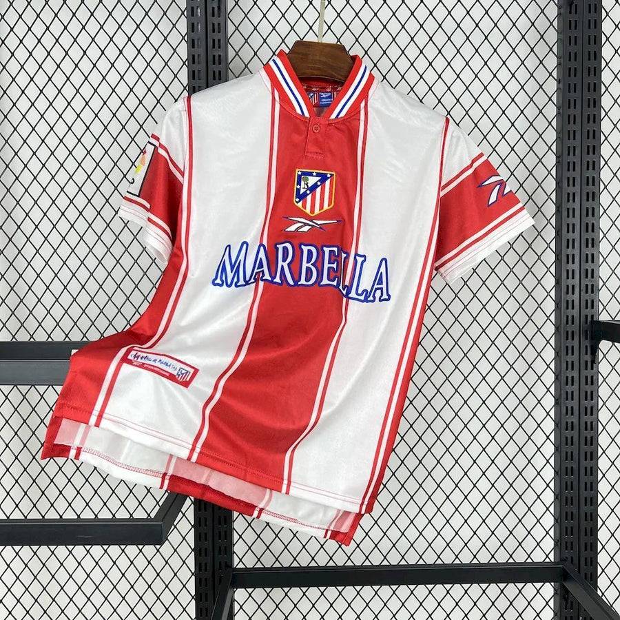 Retro Atletico Madrid Home Shirt 1999/00