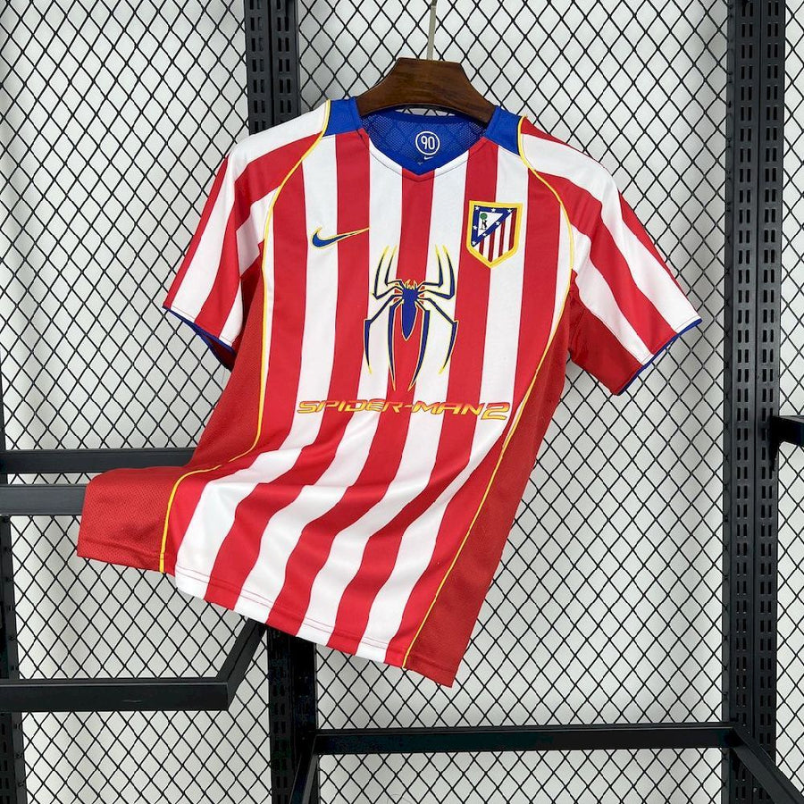 Retro Atletico Madrid Home Shirt 2004/05