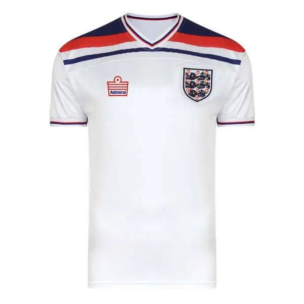 Retro England Home Shirt 1980