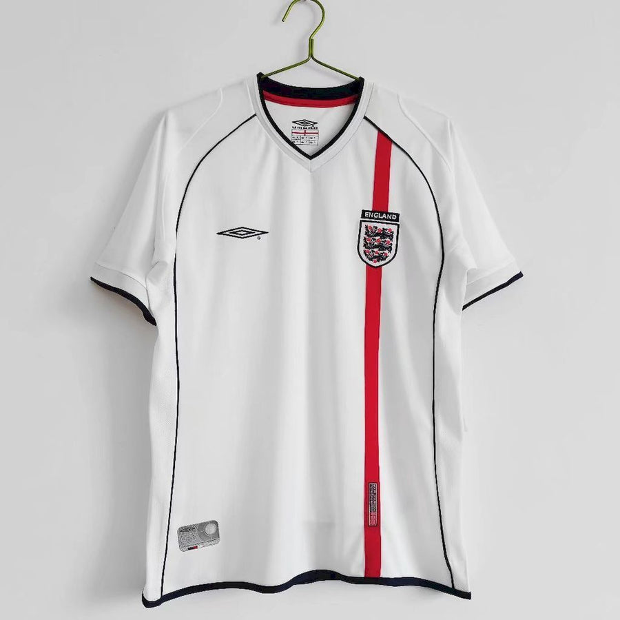 Retro England Home Shirt 2001/03