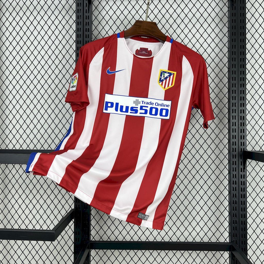 Retro Atletico Madrid Home Shirt 2016/17