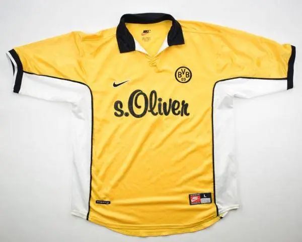 Retro Borussia Dortmund Home Shirt 1998/00