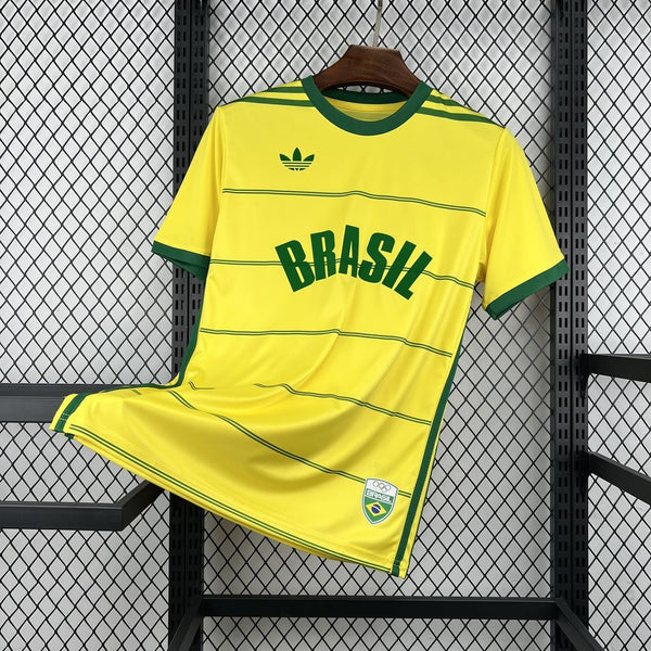 Retro Brazil Home Shirt 1984