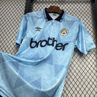 Retro Manchester City Home Shirt 1989/91