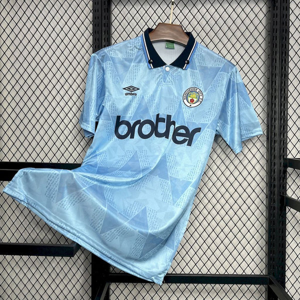 Retro Manchester City Home Shirt 1989/91