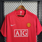 Retro Manchester United Home Shirt 2007/08