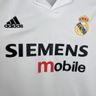 Retro Real Madrid Home Shirt 2002/03